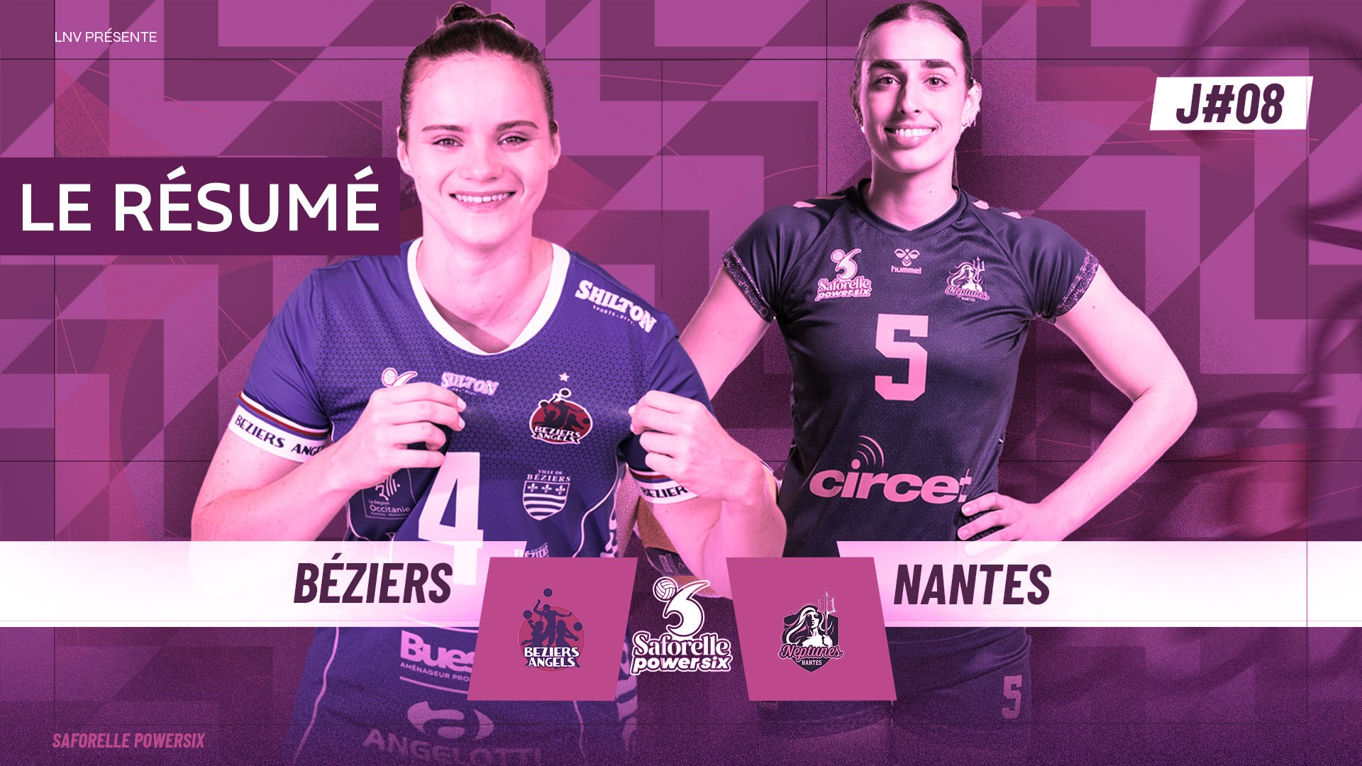Résumé Journée 08 - Béziers vs Nantes