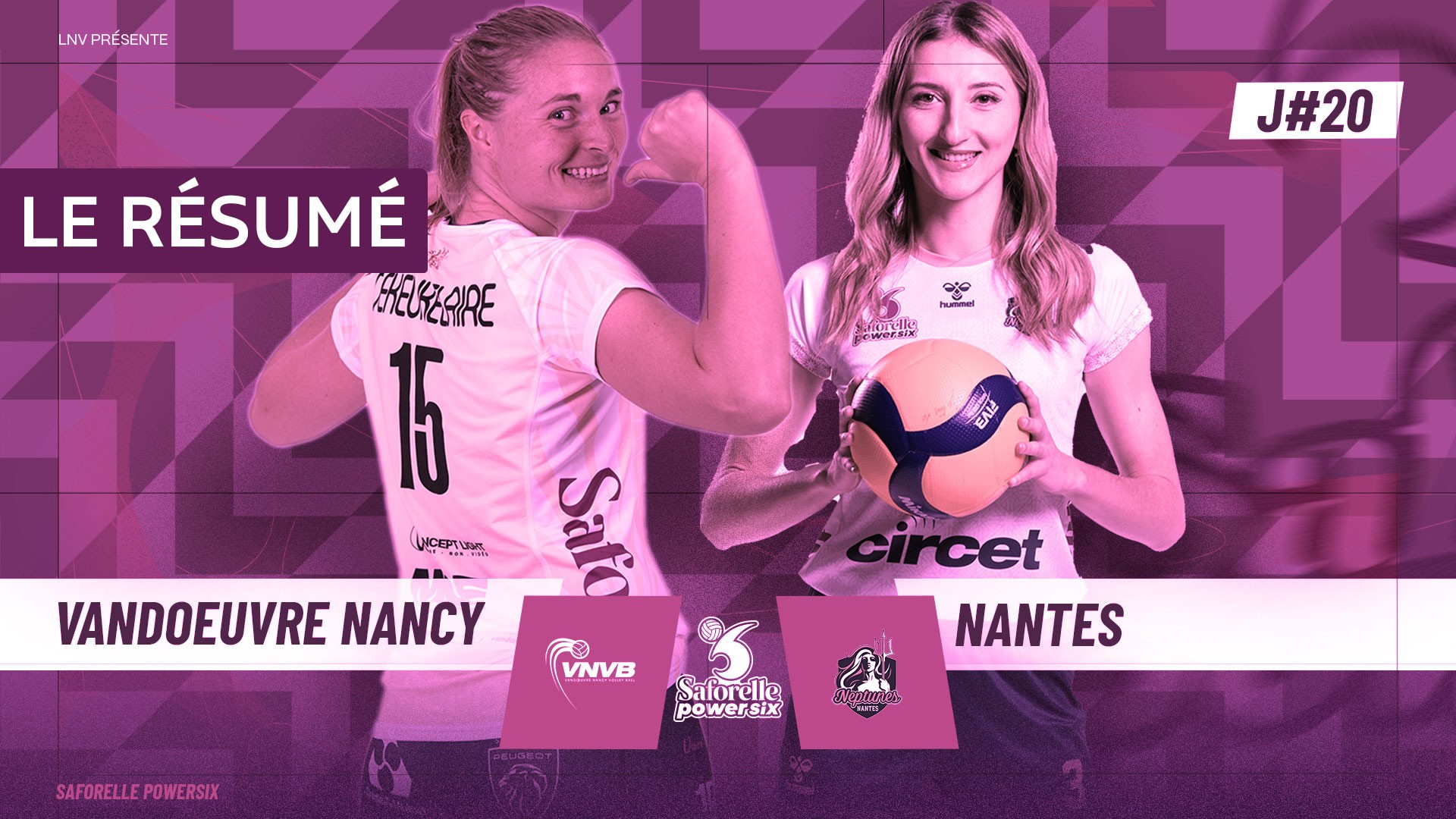 Résumé Journée 20 - Vandoeuvre Nancy vs Nantes