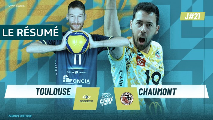 Résumé Journée 21 - Toulouse vs Chaumont 
