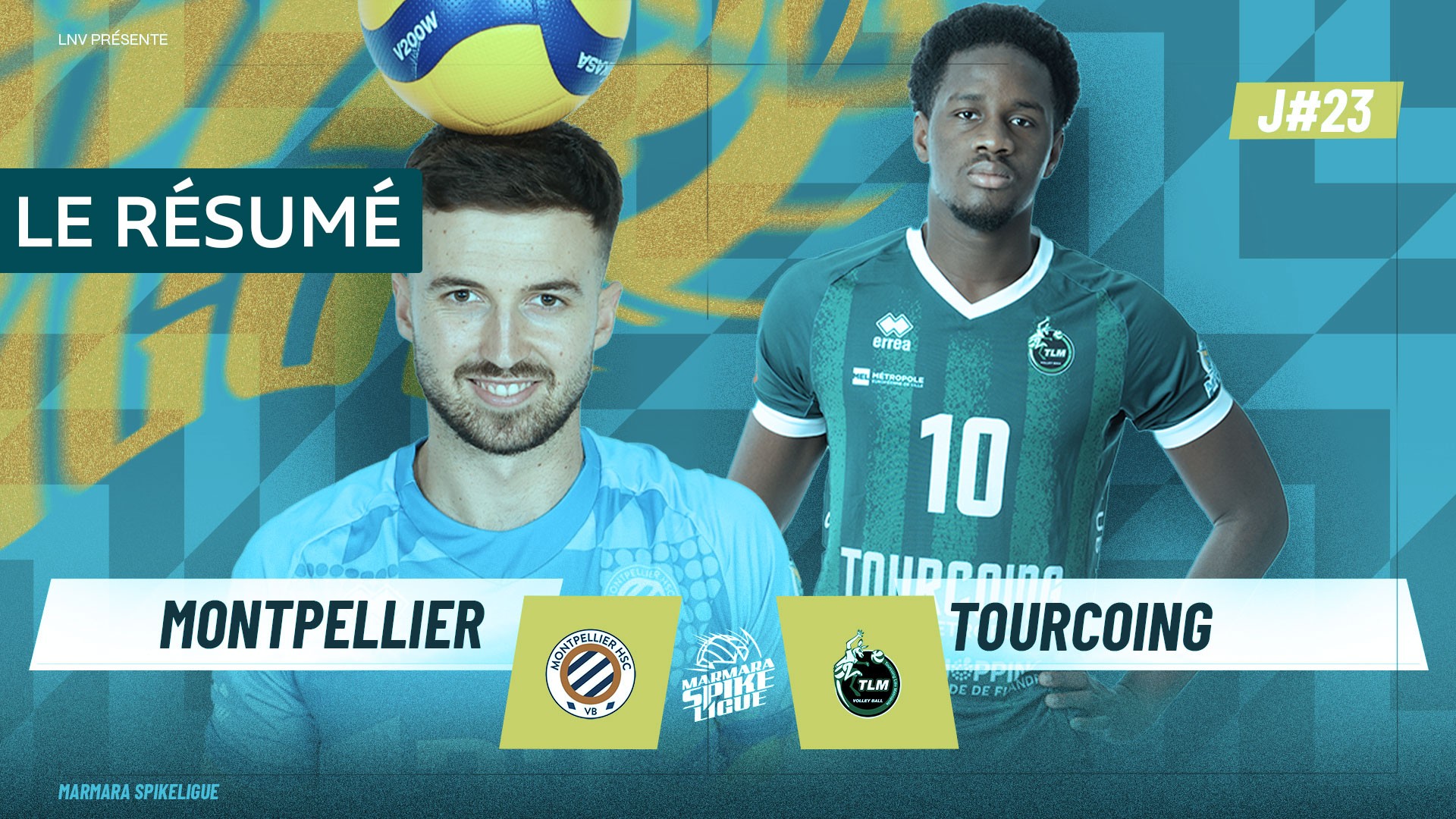 Résumé Journée 23 - Montpellier vs Tourcoing