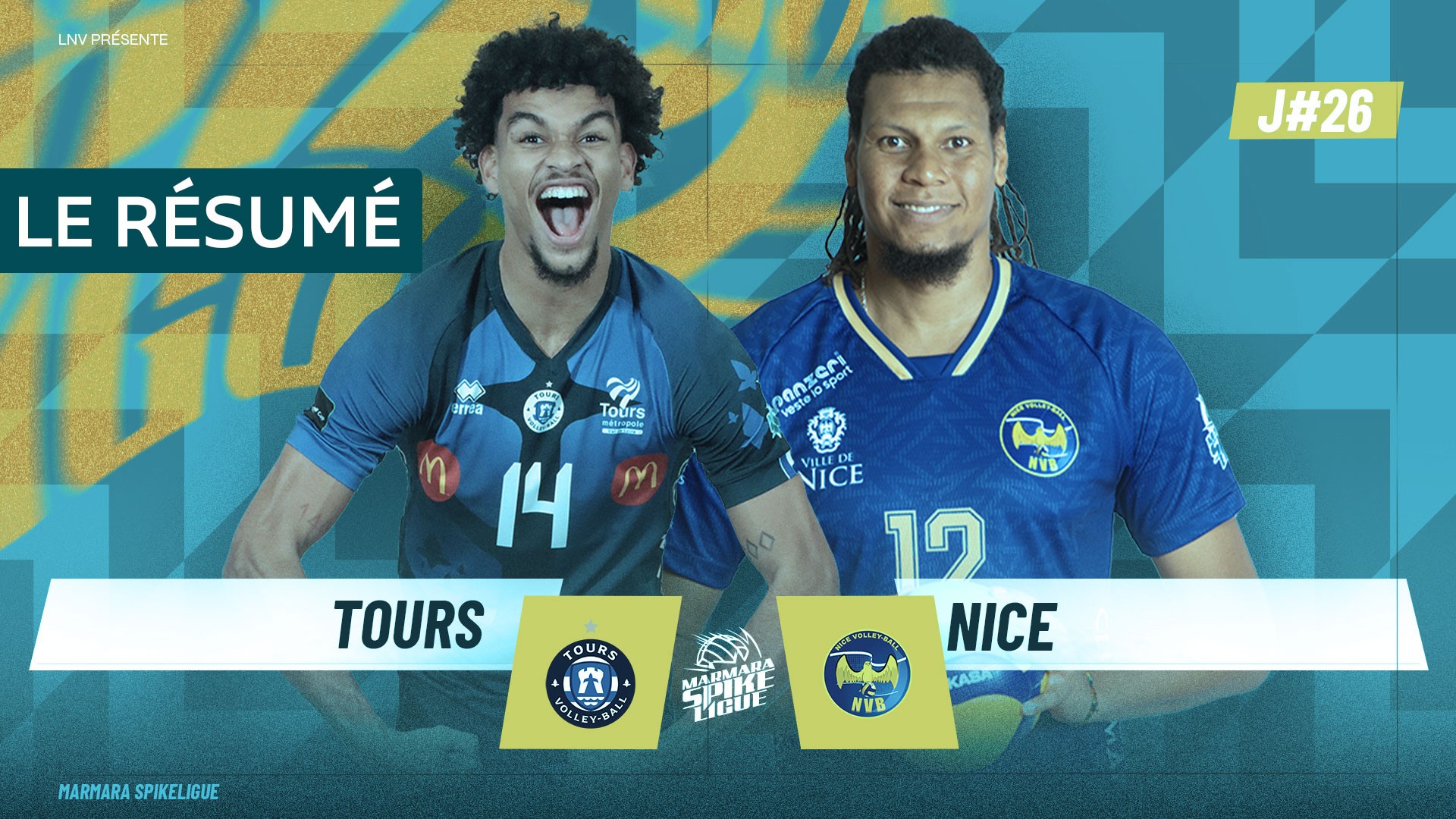  Résumé Journée 26 - Tours vs Nice
