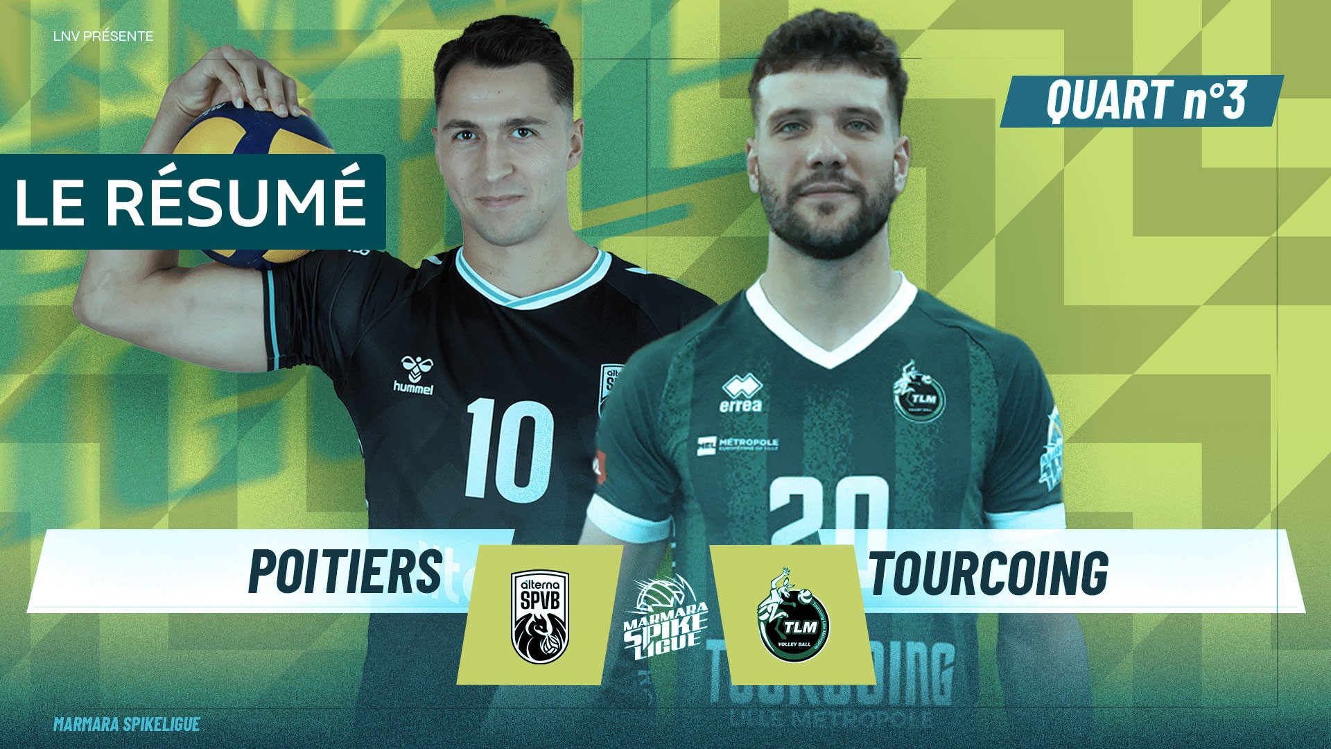  Résumé Quart 3 - Poitiers vs Tourcoing