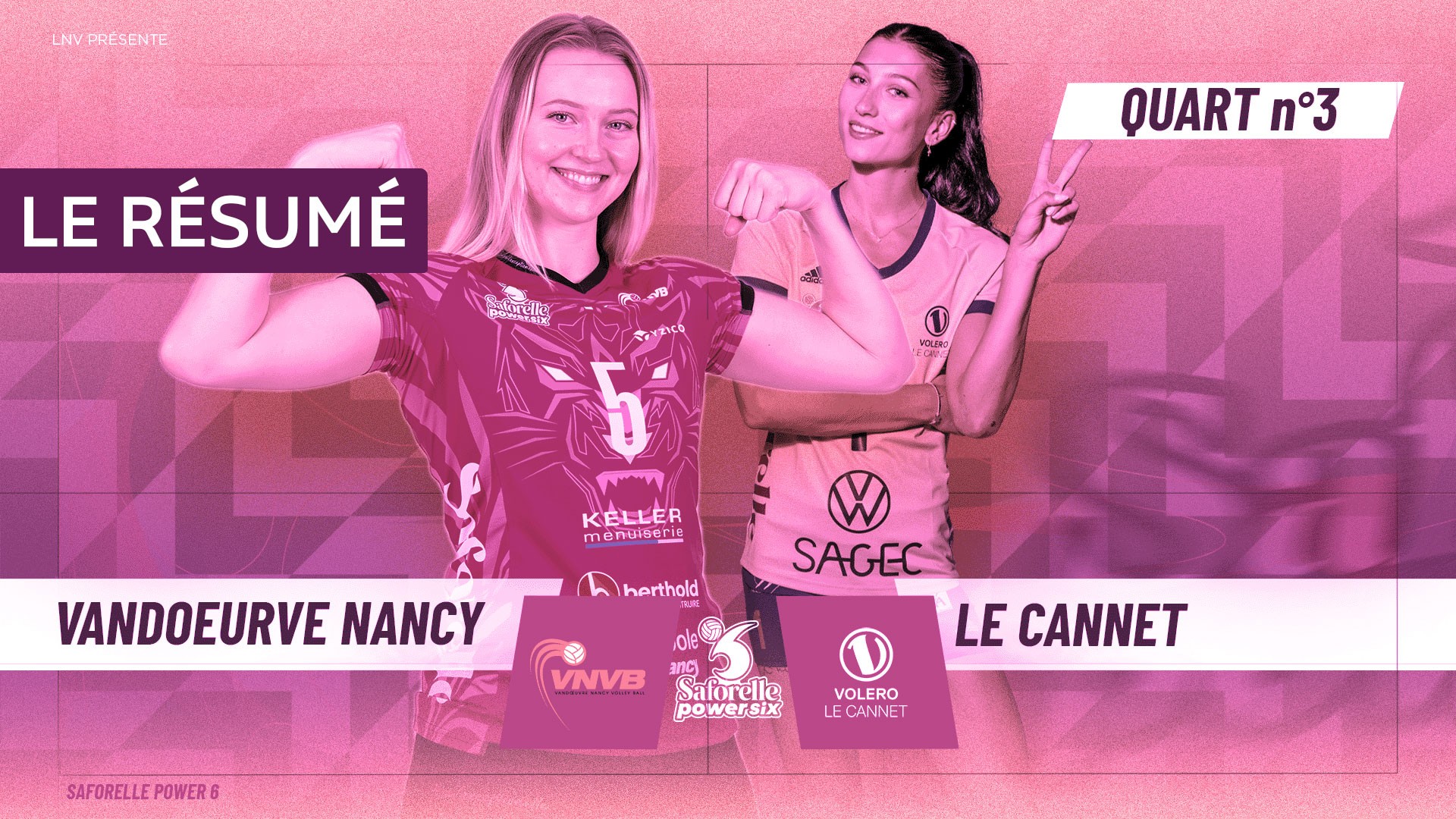 Résumé Quart 3 - Vandoeuvre Nancy vs Le Cannet 